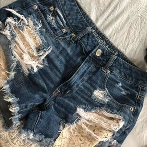 American Eagle jean shorts